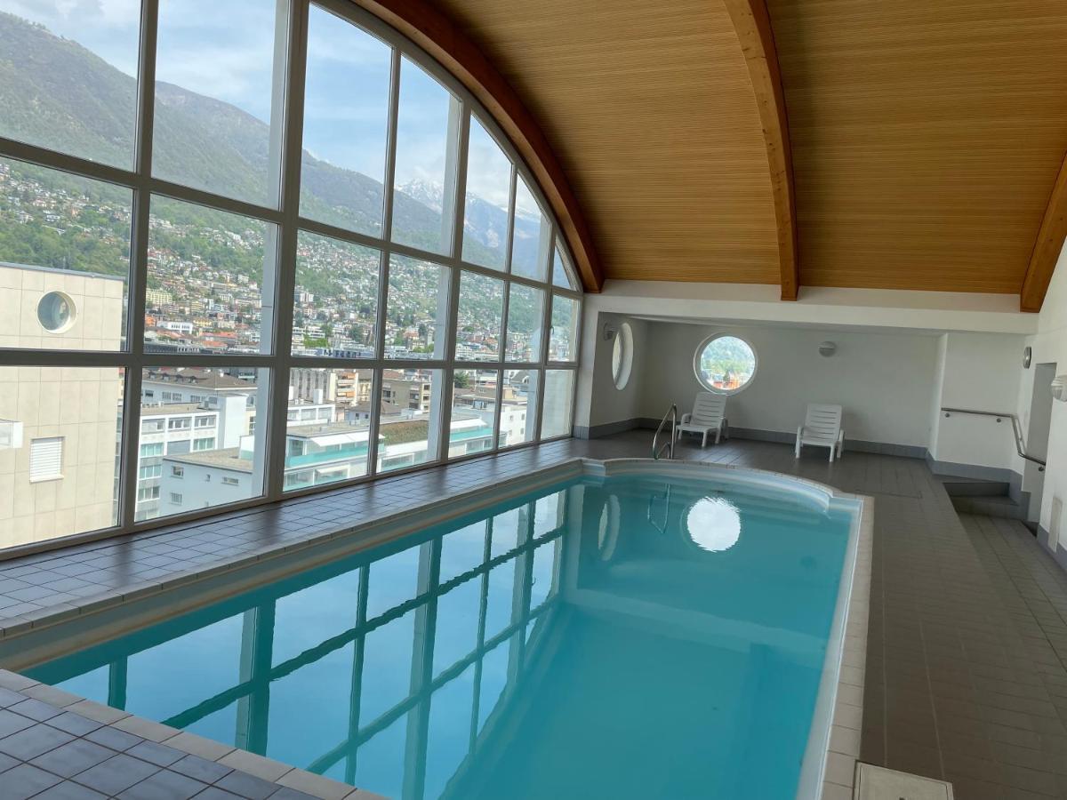 Appartamento 2,5 Con Piscina Nel Cuore Di Locarno 463 Exteriör bild